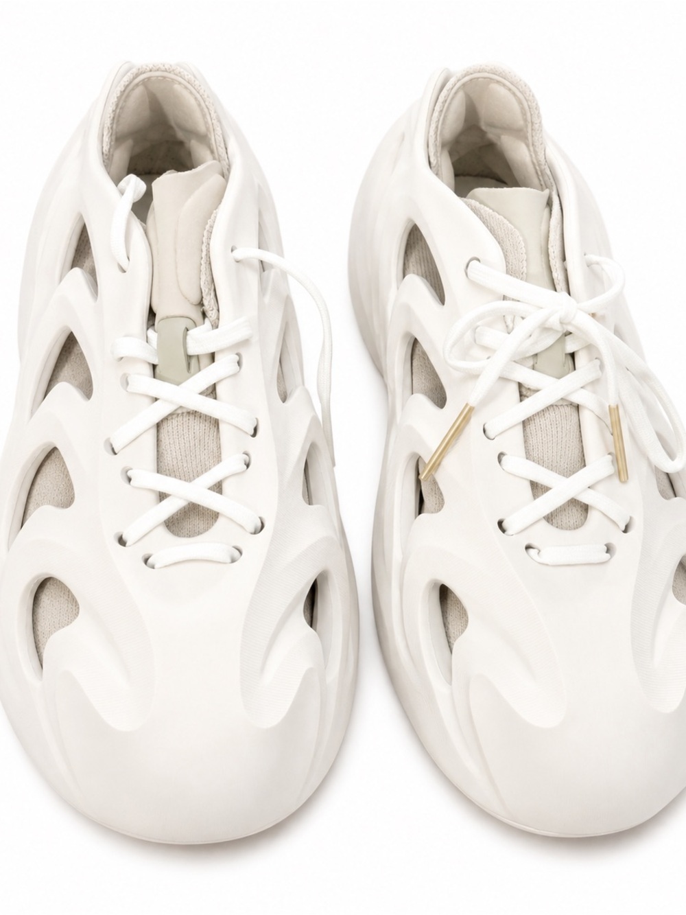 adidas adiFOM Q White Lace-Up Sneakers - Picture 2 of 6